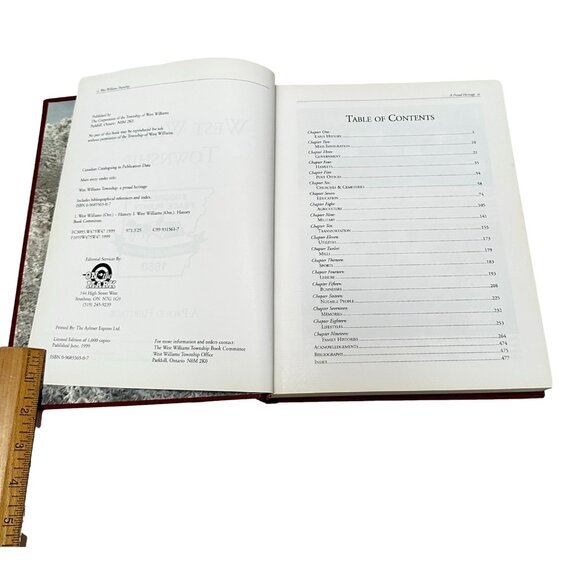 Local History West Williams Township Book 1860 HC Strathroy London ON Canada - Picture 4 of 12